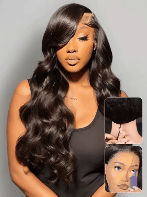 🔥Final 4 Hours: 49%OFF+Free Shipping:🌸Pre-Everything 13x6 Max Lace Frontal Wig Drawstring Wear & Go Wigs Dome Cap Glueless Wigs 180% Density🌸