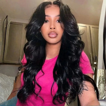 🔥Final 4 Hours: 65% OFF + Free Shipping：🌸13x4 HD Lace Front Body Wave Wigs Pre Plucked 180% Density For Women🌸