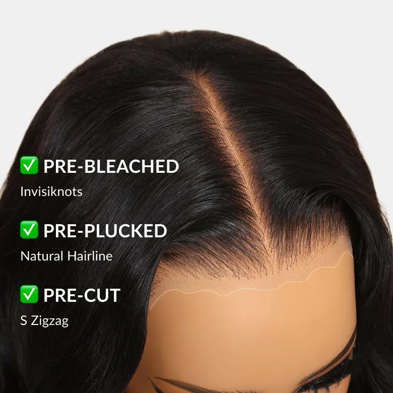 🔥Final 4 Hours: 65% OFF + Free Shipping：🌸13x4 HD Lace Front Body Wave Wigs Pre Plucked 180% Density For Women🌸