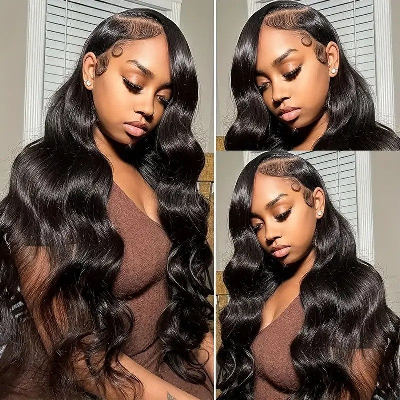 🔥Final 4 Hours: 65% OFF + Free Shipping：🌸13x4 HD Lace Front Body Wave Wigs Pre Plucked 180% Density For Women🌸