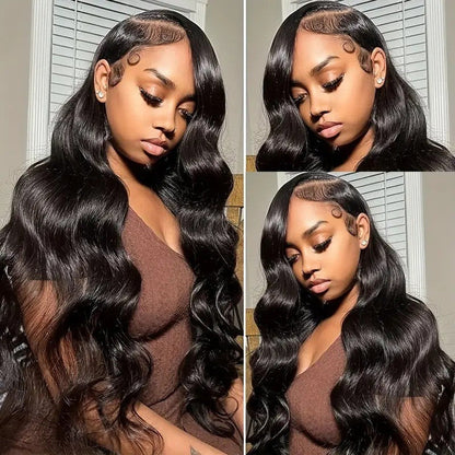 🔥Final 4 Hours: 65% OFF + Free Shipping：🌸13x4 HD Lace Front Body Wave Wigs Pre Plucked 180% Density For Women🌸