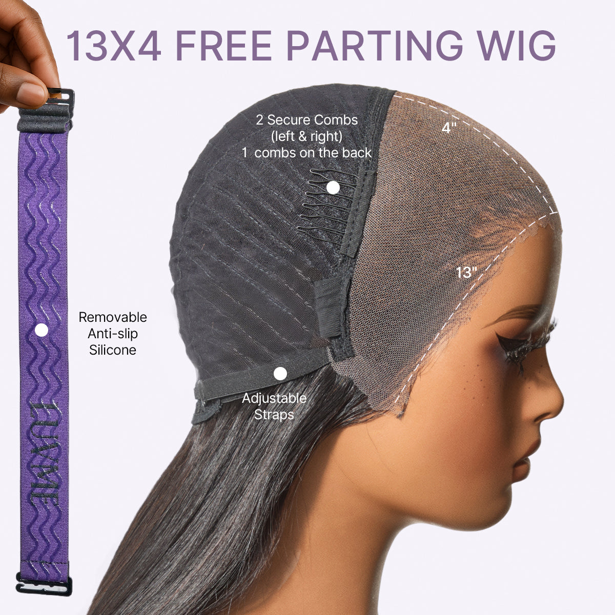 St🔥Final 4 Hours: 49%OFF+Free Shipping:🌸Straight Glueless Wig — Natural Look, Soft Finish, Easy Everyday Wear🌸