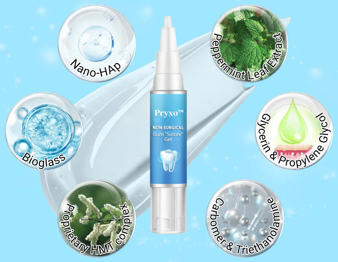 👨‍⚕️ Dentist's Choice : Pryxo™ Non-Surgical Gum "Suture" Gel