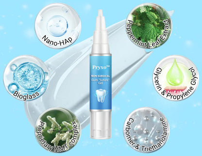 👨‍⚕️ Dentist's Choice : Pryxo™ Non-Surgical Gum "Suture" Gel