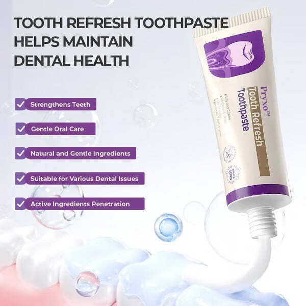 ⚡Flash Sale💥Pryxo™ Oral Care Toothpaste, Fresh Breath, Whitening🦷
