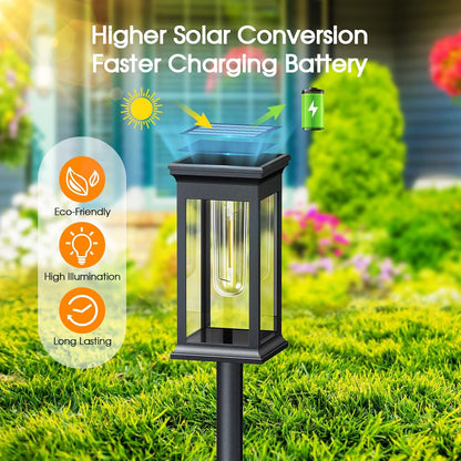 🌞 Solar Pathway Lights Outdoor