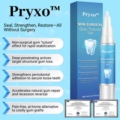 👨‍⚕️ Dentist's Choice : Pryxo™ Non-Surgical Gum "Suture" Gel