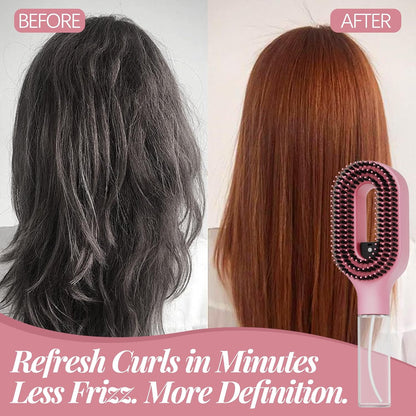 🔥Final 4 Hours: 49%OFF: 🌸Curl Refresh Detangling Spray — Anti-Frizz, Anti-Breakage, Wet & Dry Styling, Travel-Friendly🌸