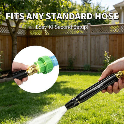 Portable Hydro Jet High Pressure Washer Wand for Standard Garden Hose