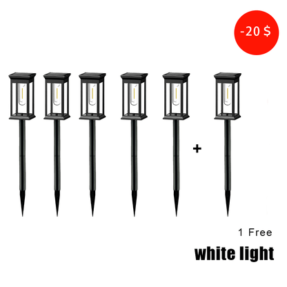 🌞 Solar Pathway Lights Outdoor