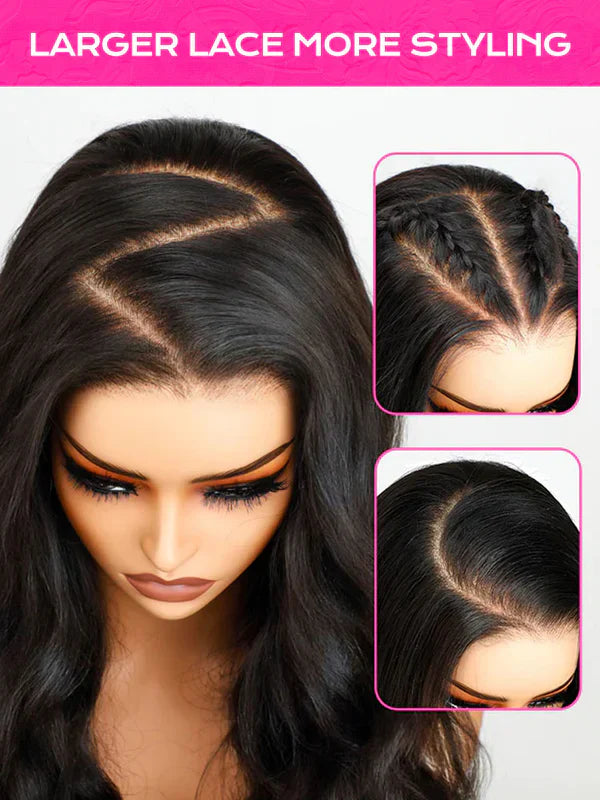 🔥Final 4 Hours: 73%OFF+Free Shipping:🌸Layer Cut wave Short Bob Wig 13×4 HD Lace Pre-Everything Glueless Wig🌸
