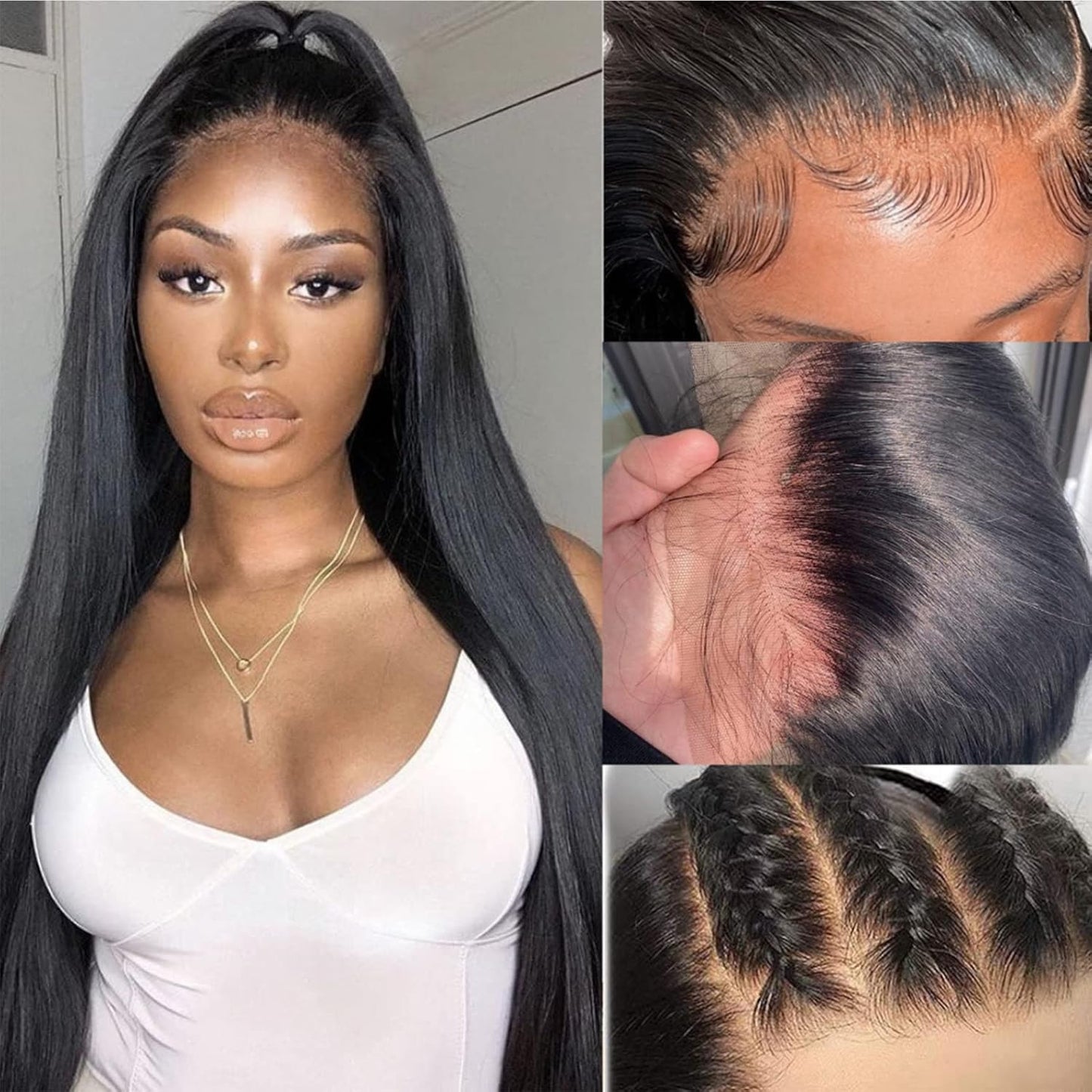 🔥Final 4 Hours: 51%OFF+Free Shipping:🌸Special Summer Sale Deals 🌷💥Straight HD Transparent Lace Front Wigs
