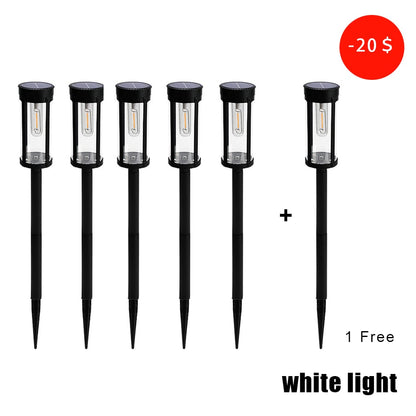 🌞 Solar Pathway Lights Outdoor