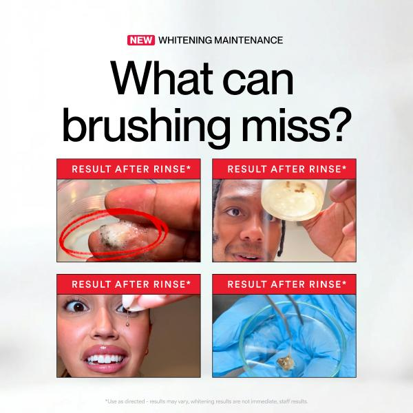 🔥2026 SALE -Advanced Stain-Lifting Whitening Mouthwash: Visible Debris Removal & Fresh Breath