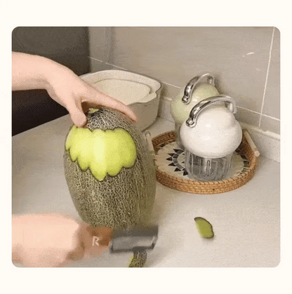 ⚡Crazy-Sale⚡60k-Sold⚡Wooden-Handled Stainless Steel Sharp Peeler with Built-In Bottle Opener for Fruits